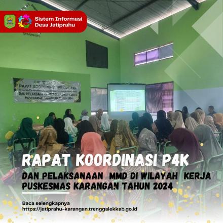 RAPAT KORDINASI P4K DI DESA JATIPRAHU
